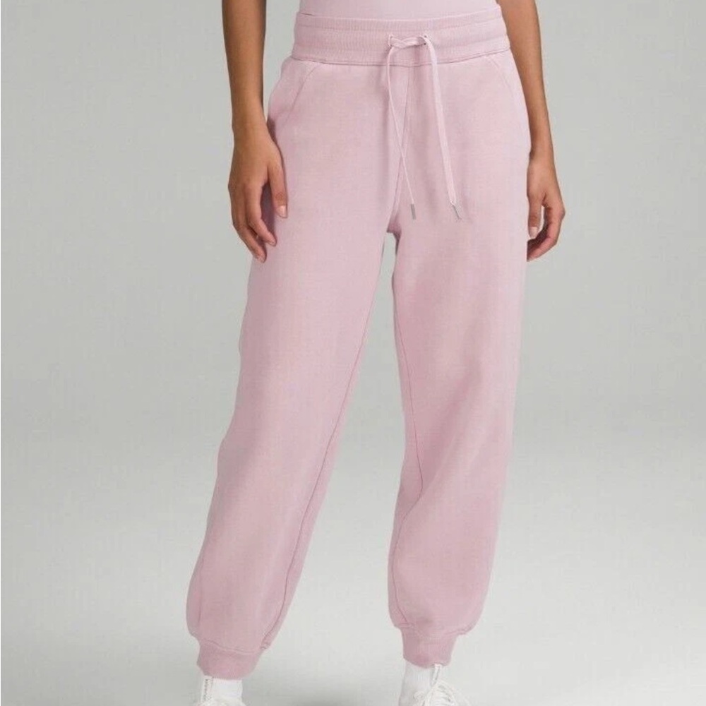 lululemon athletica Soft Pink Joggers